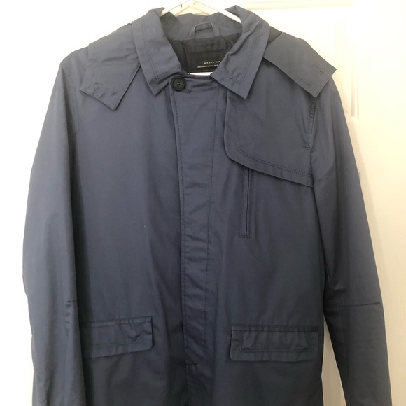zara rain jacket mens